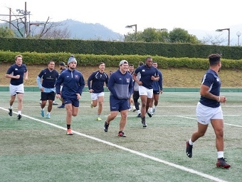 ラグビー部, 日本遠征, Japan Rugby Tour
